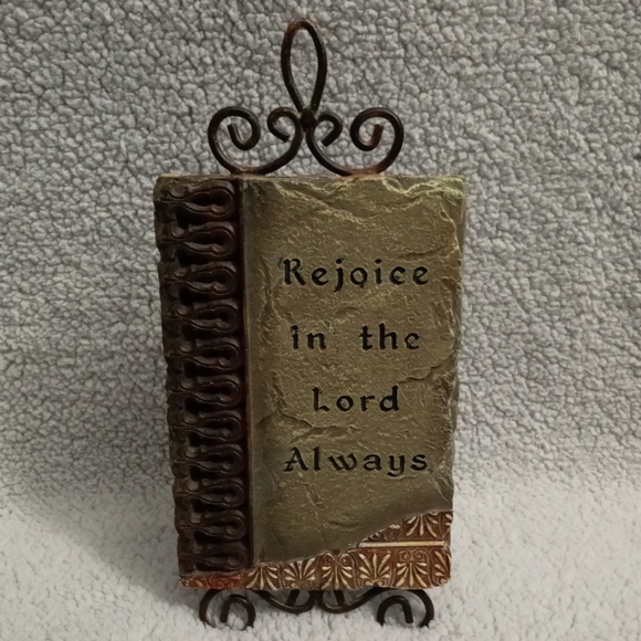 Other | Rejoice In The Lord Always Plaque | Poshmark